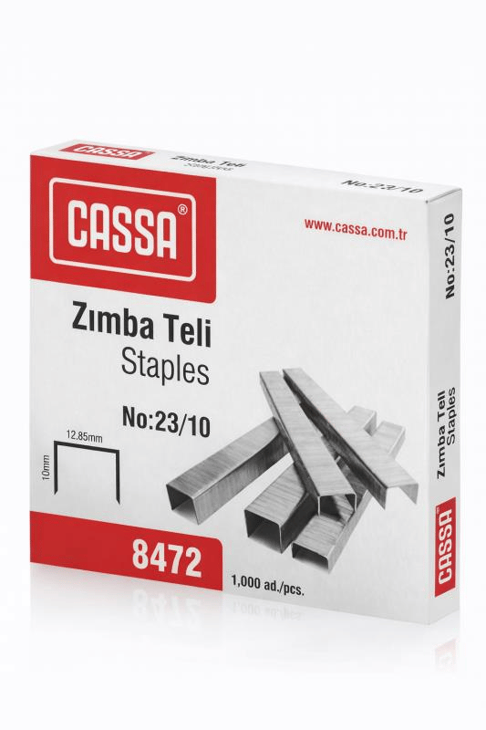 Cassa 8472 Zımba Teli No:23/10 (1000 Adet)