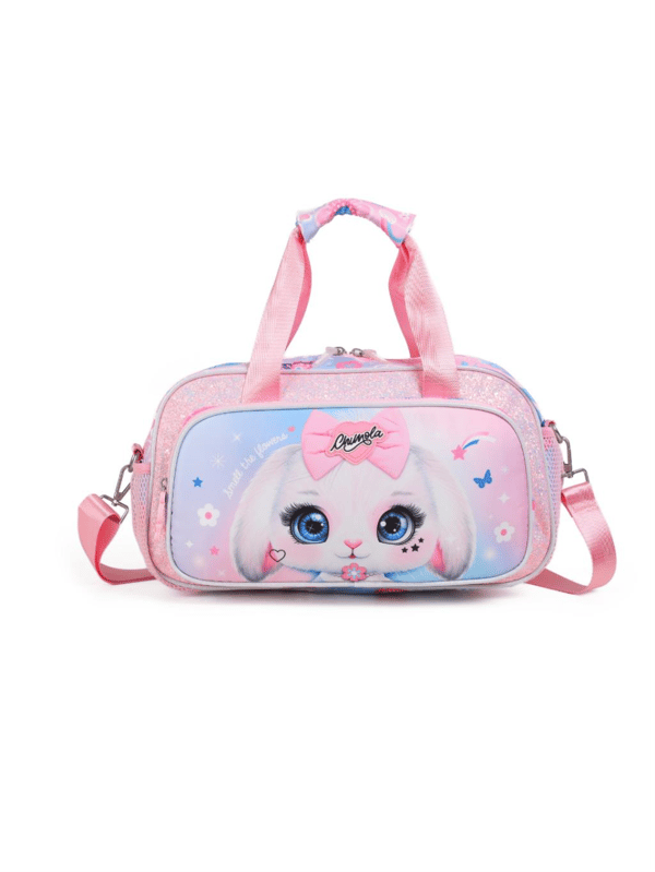 Chimola Angel the Flowers Cute Cub Rabbit Kız Çocuk Seyahat Çantası - BP122