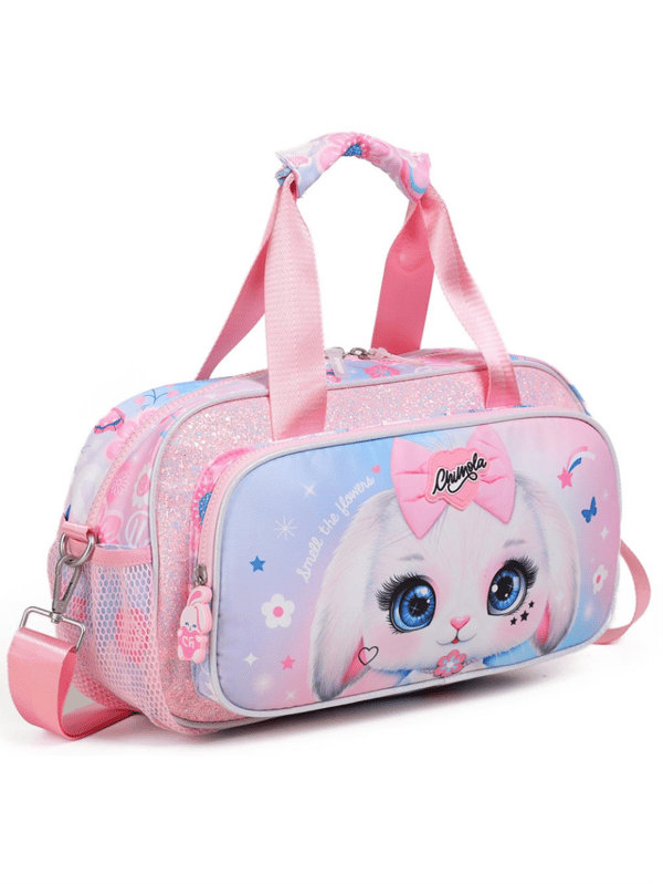 Chimola Angel the Flowers Cute Cub Rabbit Kız Çocuk Seyahat Çantası - BP122