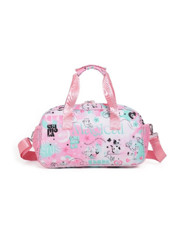 Chimola Cute Kitty Seyahat ve Spor Çantası Pembe – BP120