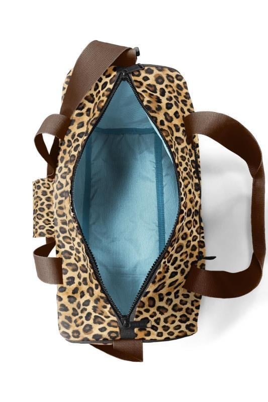 Coral High Kahverengi Leopar Desenli Spor Çanta 27533