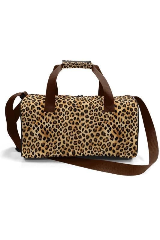 Coral High Kahverengi Leopar Desenli Spor Çanta 27533