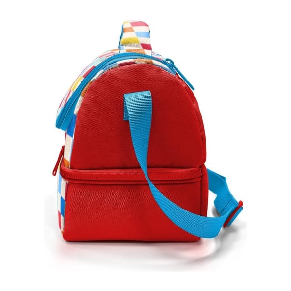 Coral High Kids Çok Renkli Dama Desenli Thermo İki Katlı Beslenme Çantası 37205