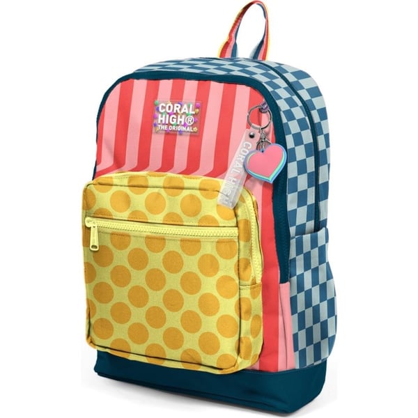Coral High Kids Çok Renkli Desenli Okul Sırt Çantası 33204