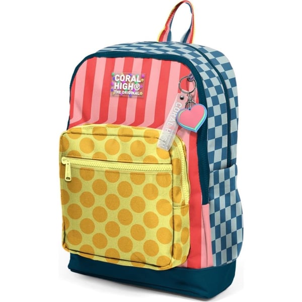Coral High Kids Çok Renkli Desenli Okul Sırt Çantası 33204