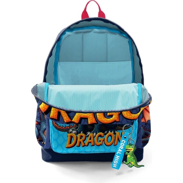 Coral High Kids Dragon Desenli Okul Sırt Çantası 33213