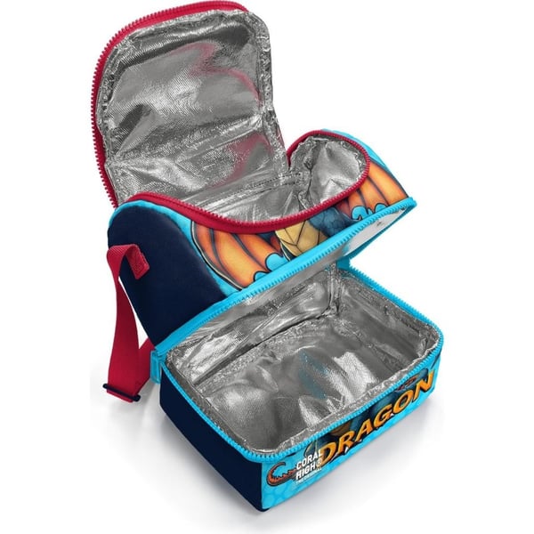 Coral High Kids Dragon Desenli Thermo İki Katlı Beslenme Çantası 37206