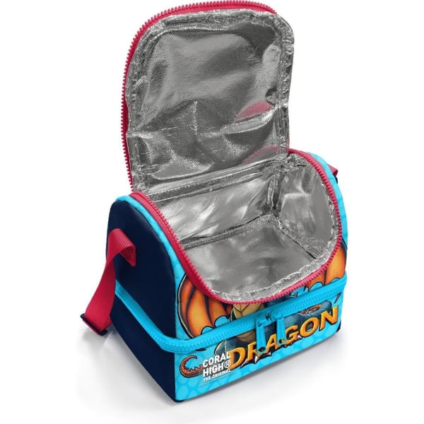 Coral High Kids Dragon Desenli Thermo İki Katlı Beslenme Çantası 37206