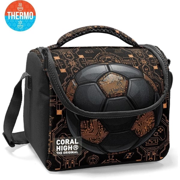 Coral High Kids Futbol Desenli Thermo Beslenme Çantası 37117