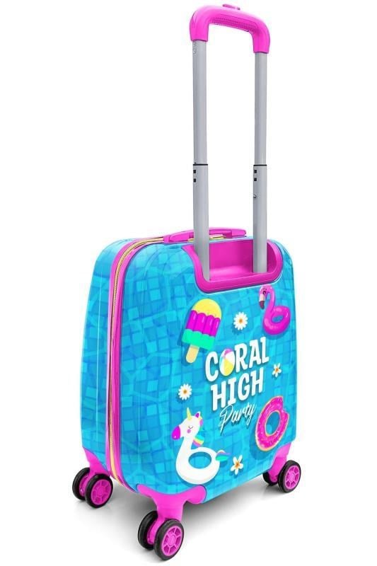 Coral High Kids Havuz Parti Desenli Çocuk Valizi 16780