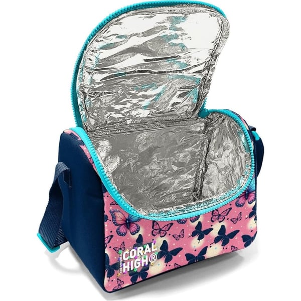 Coral High Kids Kelebek Desenli Thermo Beslenme Çantası 37149