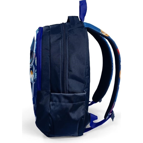 Coral High Kids Lacivert Astronot Desenli Üç Bölmeli Okul Sırt Çantası 33252