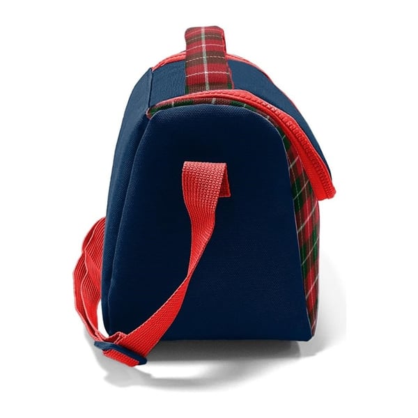 Coral High Kids Lacivert Ekose Fiyonk Desenli Thermo Beslenme Çantası 37107