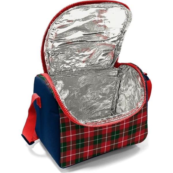 Coral High Kids Lacivert Ekose Fiyonk Desenli Thermo Beslenme Çantası 37107