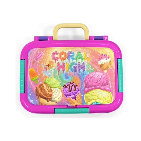 Coral High Kids Milka Dondurma Desenli Paslanmaz Çelik Beslenme Kabı 39154