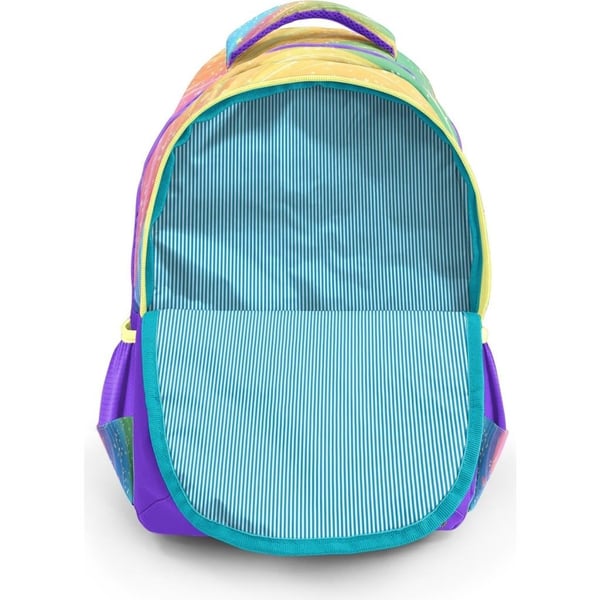 Coral High Kids Milka Dondurma Desenli Üç Bölmeli Okul Sırt Çantası 33254