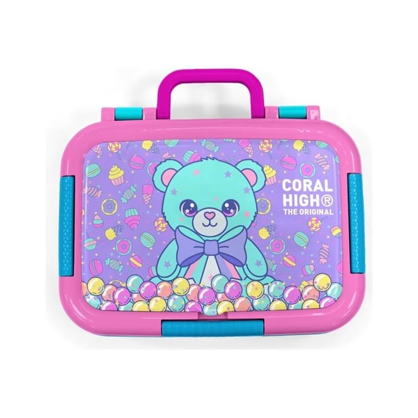 Coral High Kids Milka Şeker Ayıcık Desenli Paslanmaz Çelik Beslenme Kabı 39105