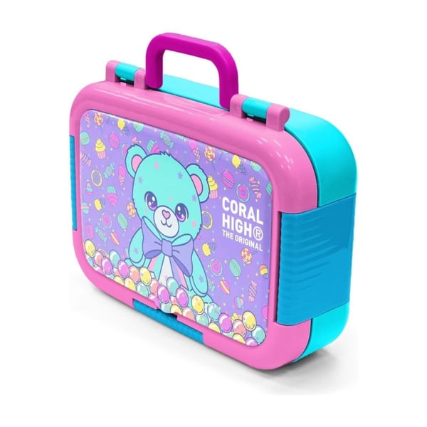 Coral High Kids Milka Şeker Ayıcık Desenli Paslanmaz Çelik Beslenme Kabı 39105