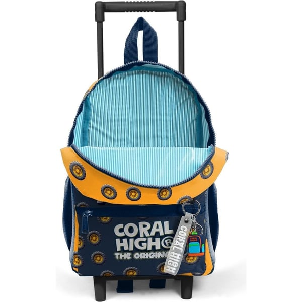 Coral High Kids Minik Yuva Çekçekli Sırt Çantası Truck Desenli İki Bölmeli 34024