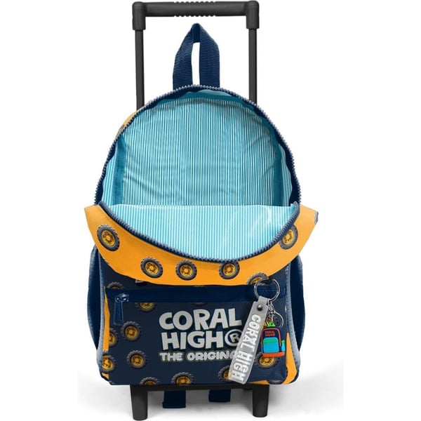 Coral High Kids Minik Yuva Çekçekli Sırt Çantası Truck Desenli İki Bölmeli 34024
