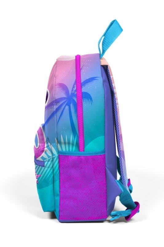 Coral High Kids Minik Yuva Sırt Çantası Lavanta Pembe Flamingo Desenli İki Bölmeli 23505