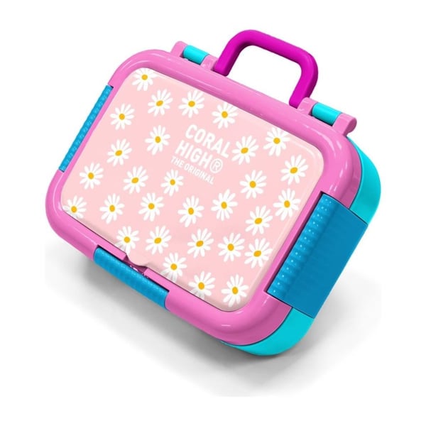 Coral High Kids Papatya Desenli Paslanmaz Çelik Beslenme Kabı 39124