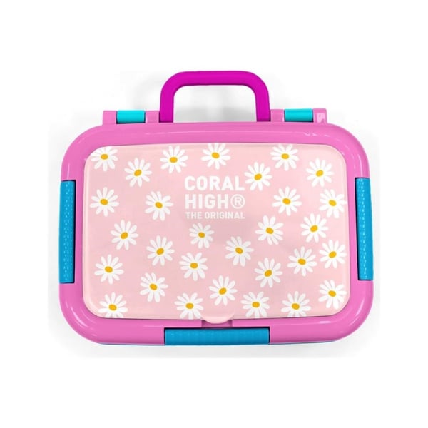 Coral High Kids Papatya Desenli Paslanmaz Çelik Beslenme Kabı 39124