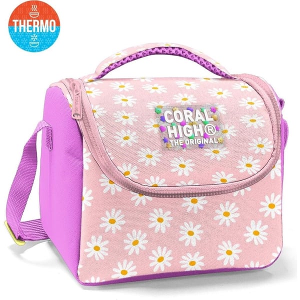 Coral High Kids Papatya Desenli Thermo Beslenme Çantası 37124