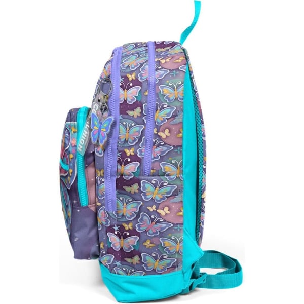 Coral High Kids Pastel Renkli Kelebek Desenli Okul Sırt Çantası 33206