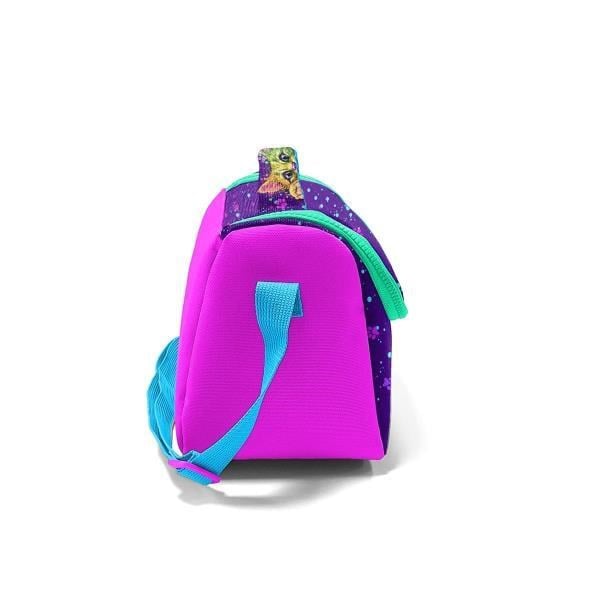 Coral High Kids Pembe Mor Kedi Desenli Thermo Beslenme Çantası 11732