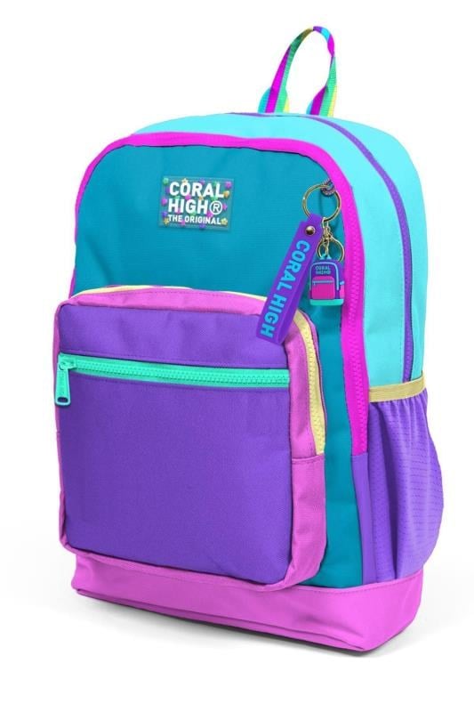 Coral High Kids Pembe Pastel Renkli Okul Sırt Çantası 23759