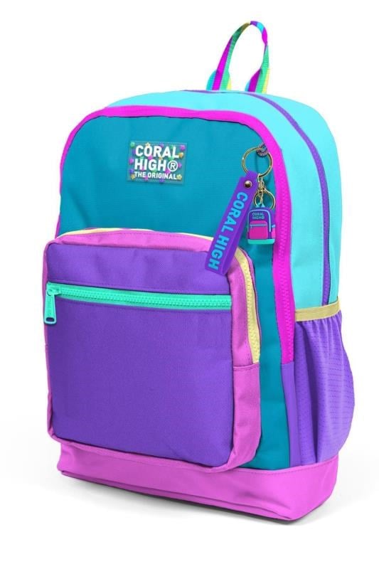 Coral High Kids Pembe Pastel Renkli Okul Sırt Çantası 23759