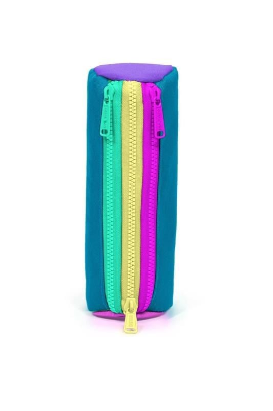Coral High Kids Pembe Pastel Renkli Üç Bölmeli Kalem Çantası 22059