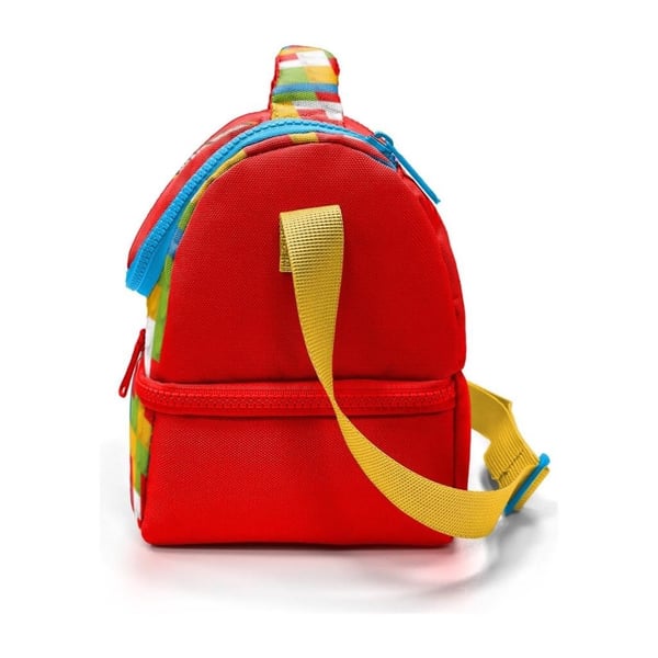 Coral High Kids Renkli Blok Desenli Thermo İki Katlı Beslenme Çantası 37216