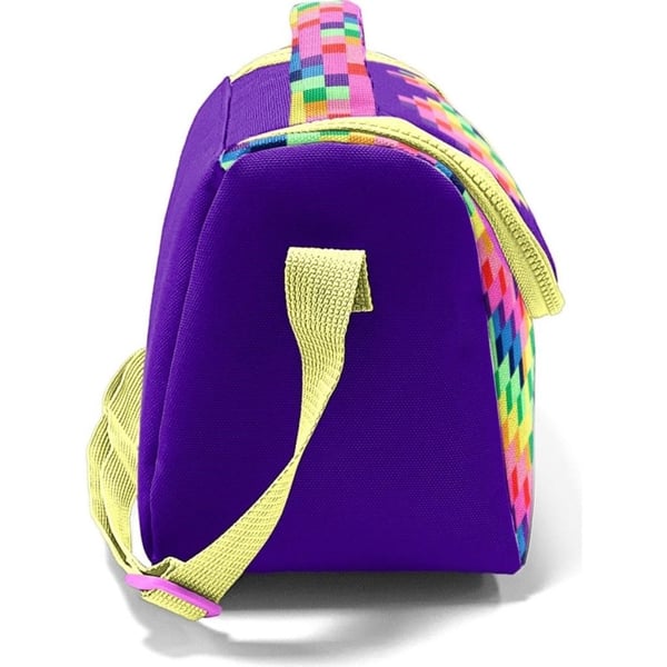 Coral High Kids Renkli Piksel Kalp Desenli Thermo Beslenme Çantası 37108