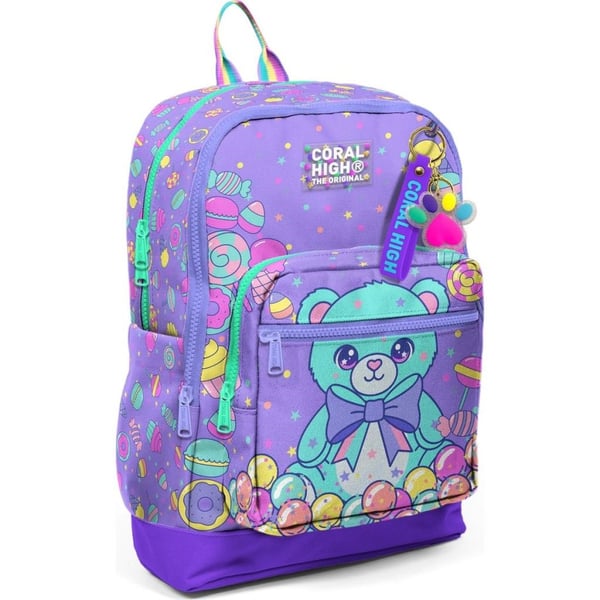 Coral High Kids Şeker Ayıcık Desenli Okul Sırt Çantası 33205