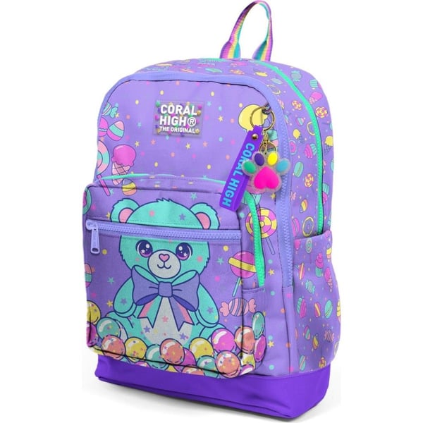 Coral High Kids Şeker Ayıcık Desenli Okul Sırt Çantası 33205