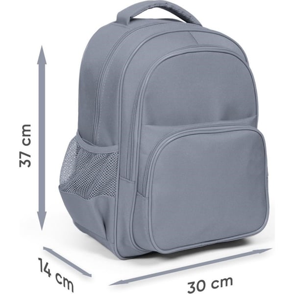 Coral High Kids Siyah Ayıcık Desenli Üç Bölmeli Okul Sırt Çantası 33242