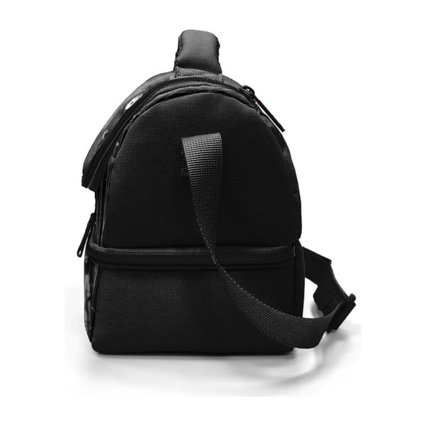 Coral High Kids Siyah Galaxy Desenli Thermo İki Katlı Beslenme Çantası 37219