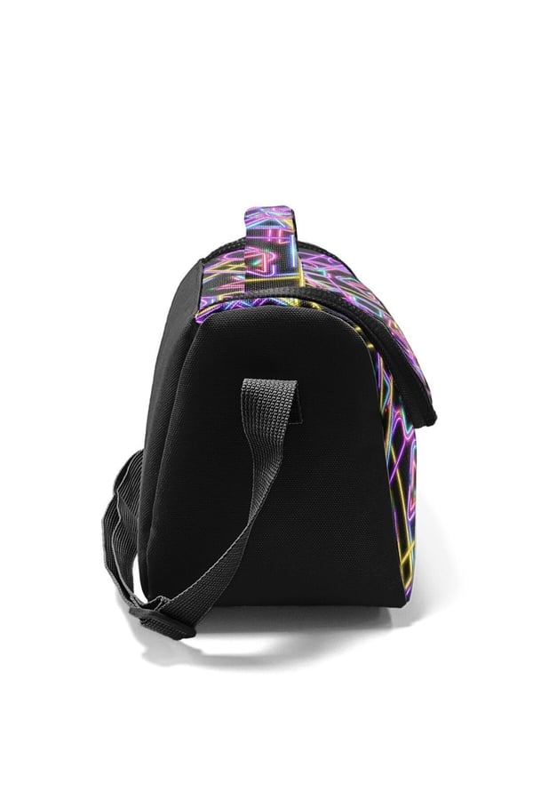 Coral High Kids Siyah Renkli Neon Desenli Thermo Beslenme Çantası 37148