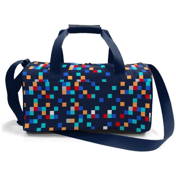 Coral High Lacivert Geometrik Desenli Spor Çantası 27550