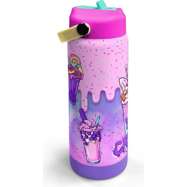 Coral High Mor Milkshake Dondurma Katlanır Ağızlıklı Çelik Termos 650 ml 38378