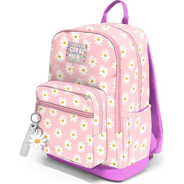 Coral High Papatya Desenli Okul Sırt Çantası 33224
