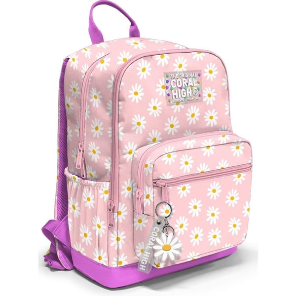 Coral High Papatya Desenli Okul Sırt Çantası 33224