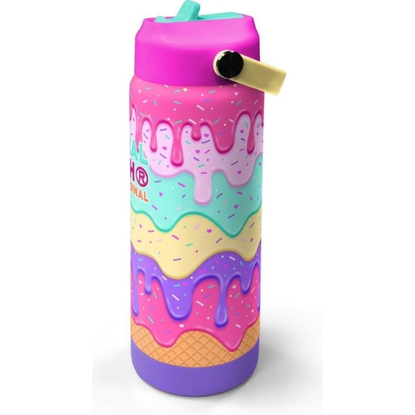 Coral High Pembe Rengarenk Katlanır Ağızlıklı Çelik Termos 650 ml 38377