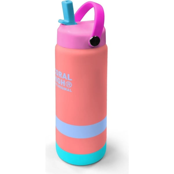 Coral High Renkli Desenli Katlanır Ağızlıklı Çelik Termos 650 ml 38363