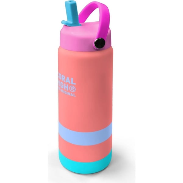 Coral High Renkli Desenli Katlanır Ağızlıklı Çelik Termos 650 ml 38363