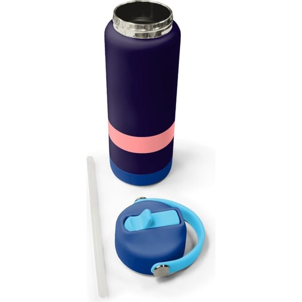 Coral High Renkli Desenli Katlanır Ağızlıklı Çelik Termos 650 ml 38368