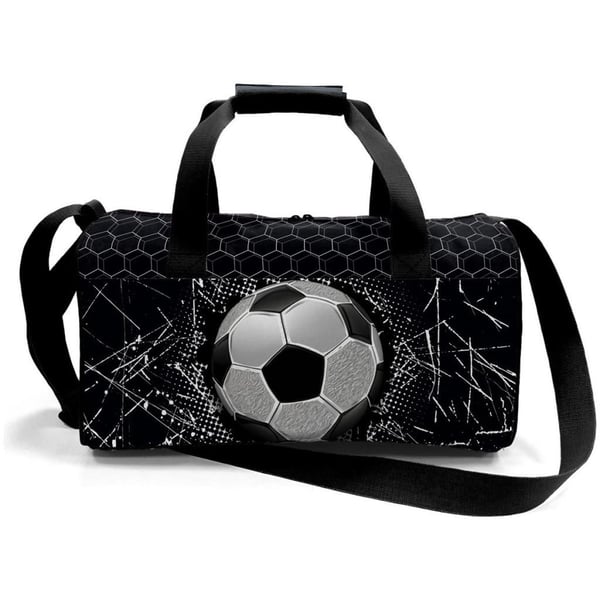 Coral High Siyah Futbol Desenli Spor Çantası 27539