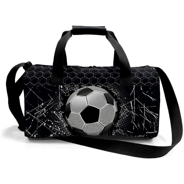 Coral High Siyah Futbol Desenli Spor Çantası 27539